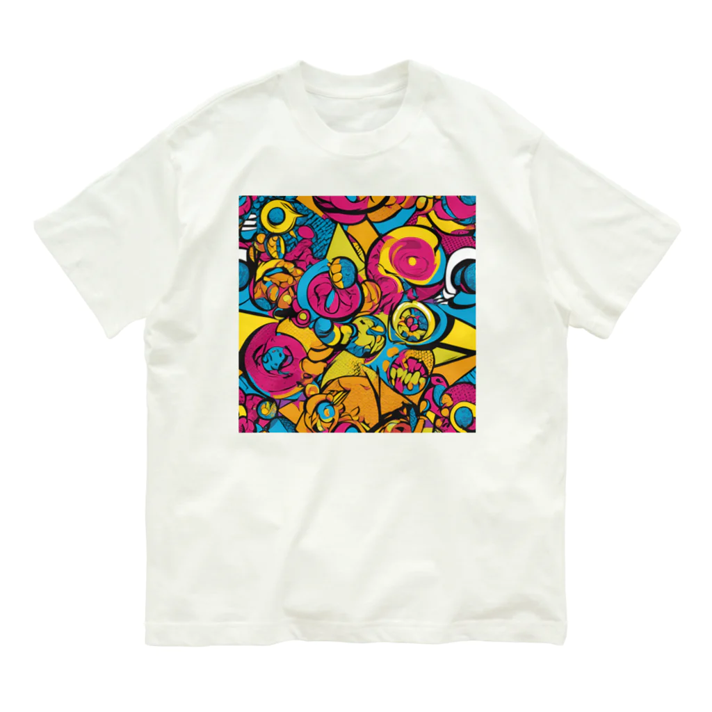 8890のポップアート Organic Cotton T-Shirt