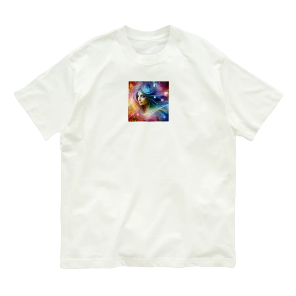 NANEKOの幸運への祈り Organic Cotton T-Shirt