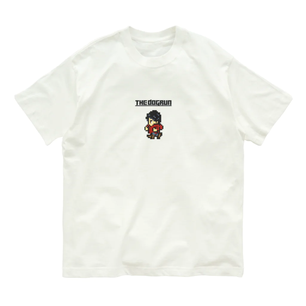 araakii@꧁THE DOGRUN꧂のTHE DOGRUN PIXEL 01 オーガニックコットンTシャツ