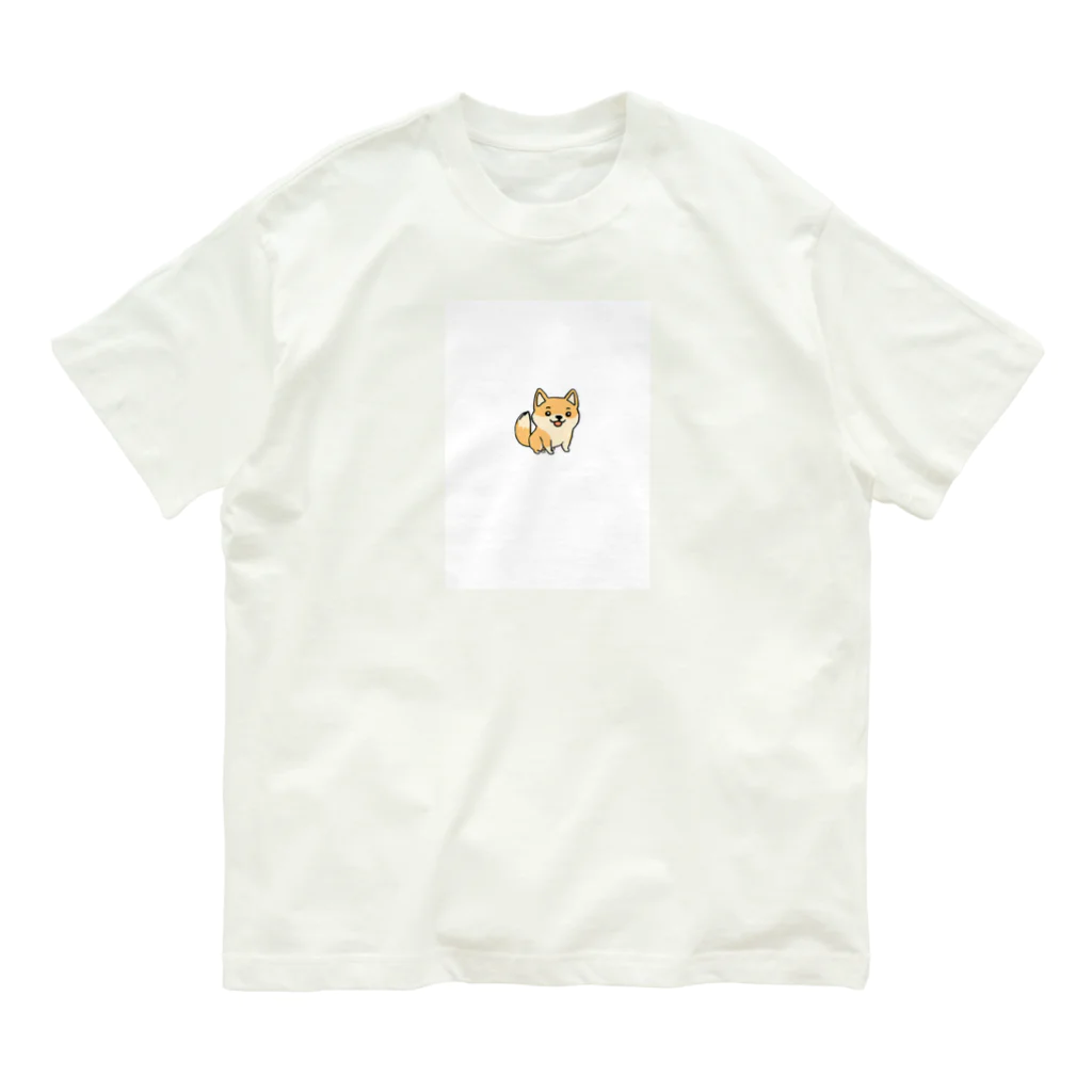 kikorin-のシバ太郎 オーガニックコットンTシャツ