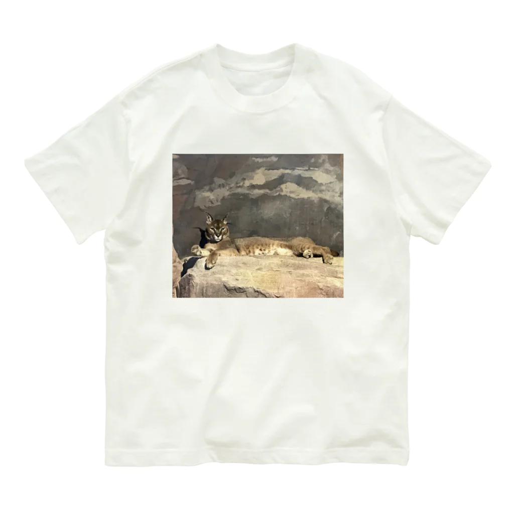 moegifloppaの思い出のカラカル・カール氏 Organic Cotton T-Shirt