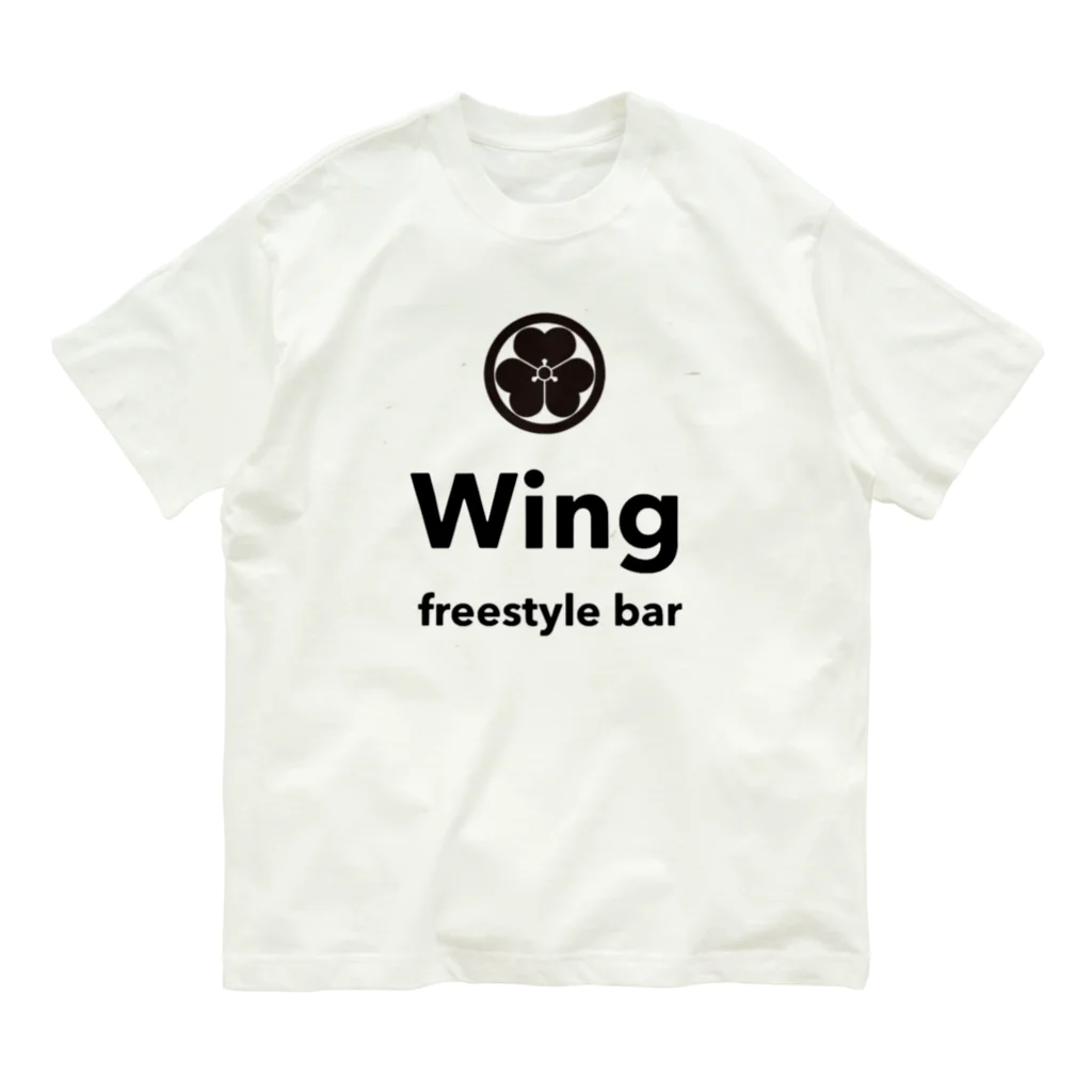 Yukimurakun「Samurai」のwingグッズ オーガニックコットンTシャツ