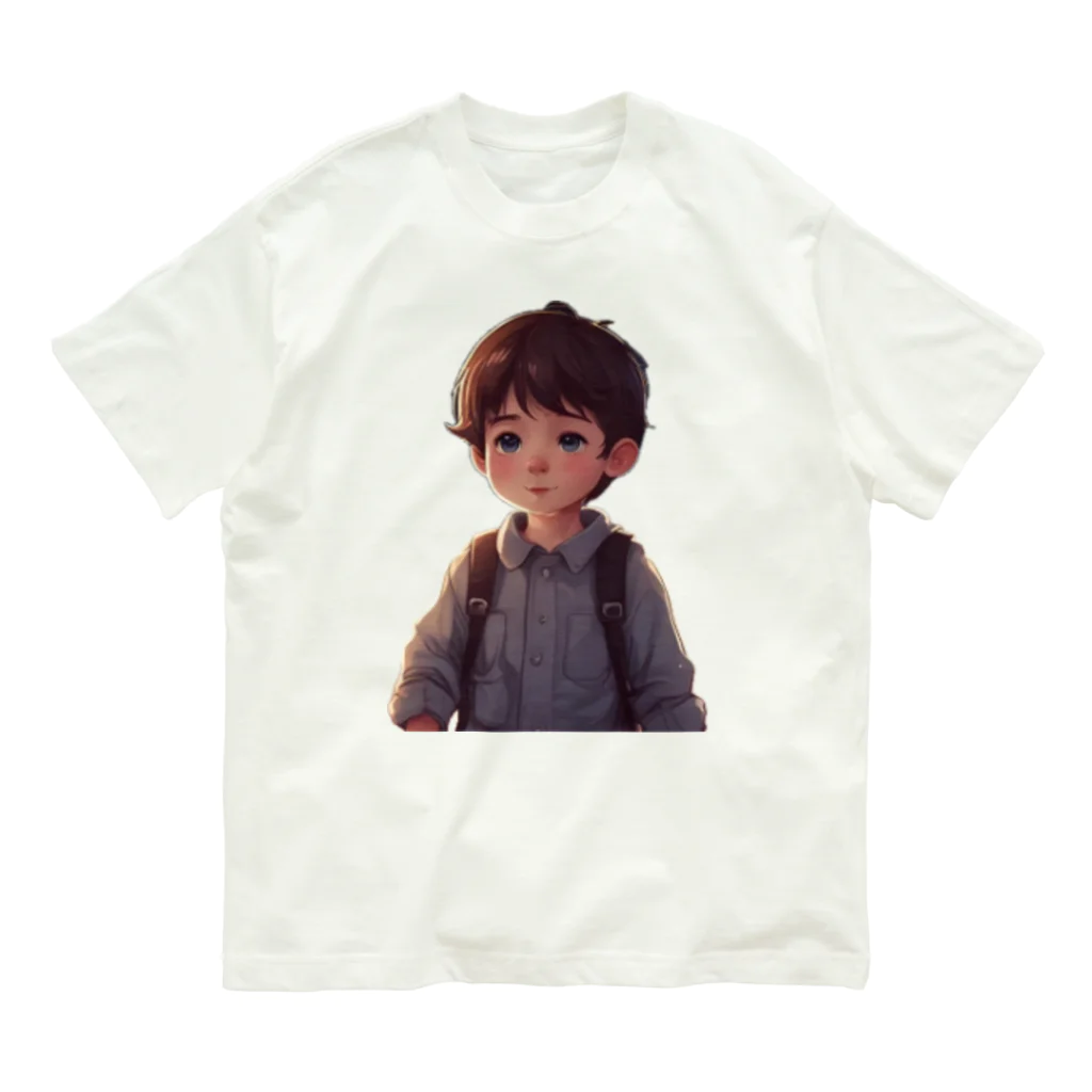 G-EICHISのヤンチャな少年 Organic Cotton T-Shirt