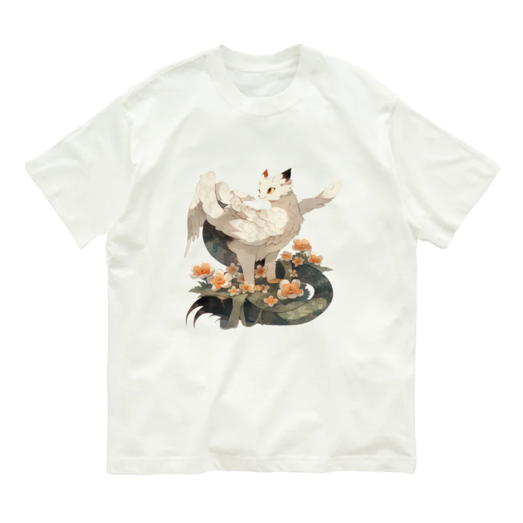 ファンタジー屋の里山の妖怪 Organic Cotton T-Shirt