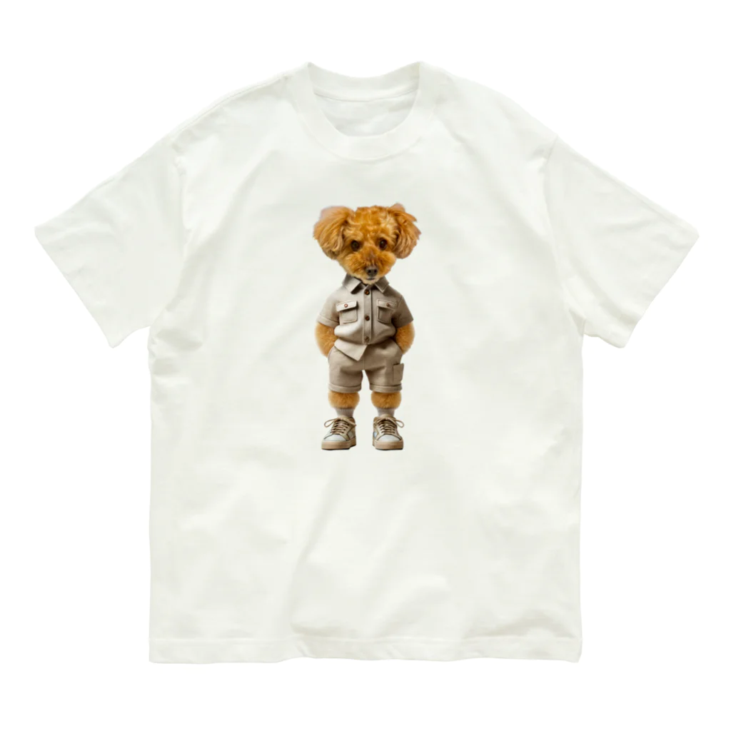 TRI-COMMA（トライカンマ）の愛犬コスチューム：健太＠トイプー オーガニックコットンTシャツ