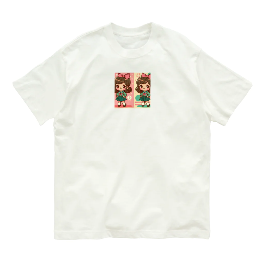 NACJACの制服の女の子 Organic Cotton T-Shirt