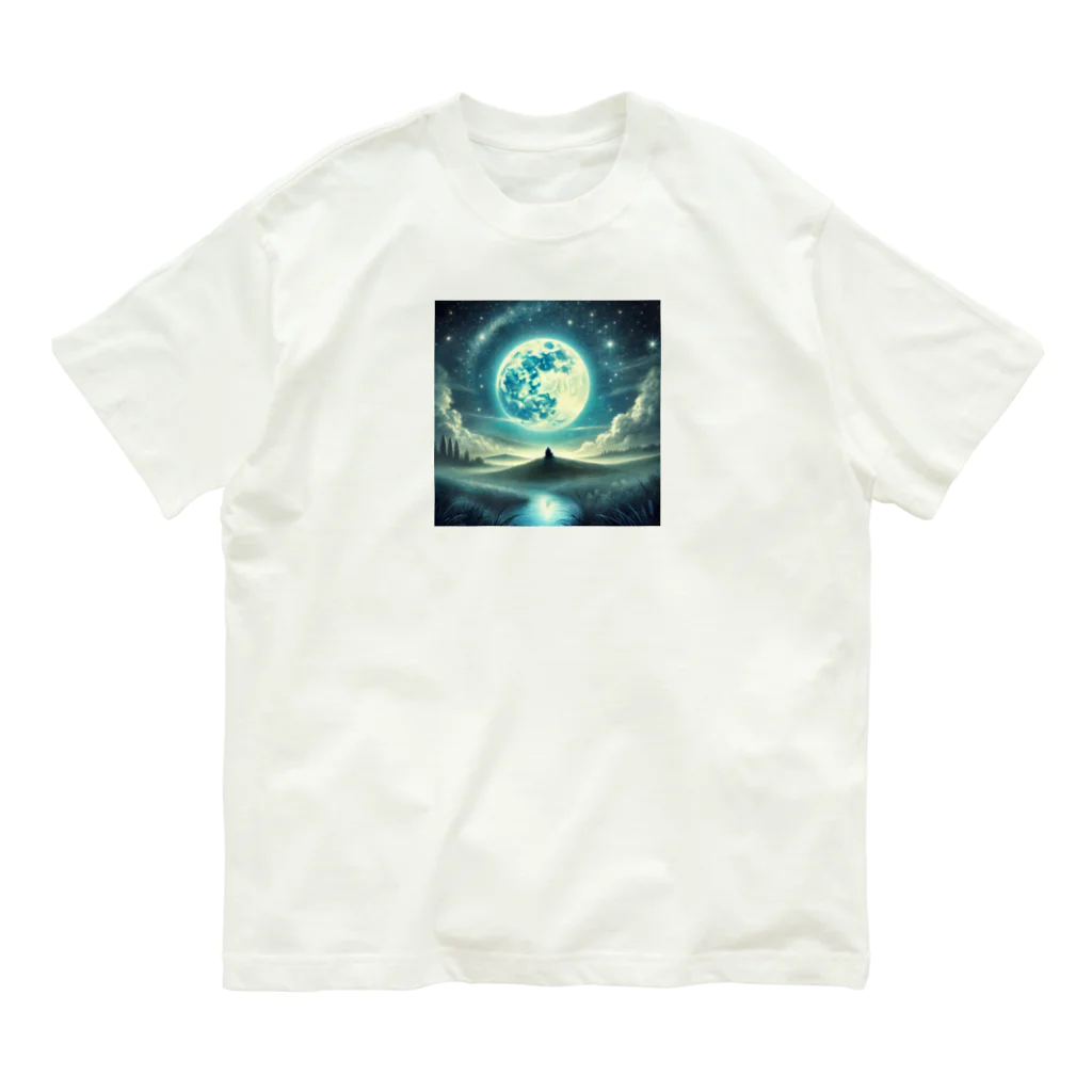 KIglassesのDream Under the Starry Sky - 星空の夢 オーガニックコットンTシャツ