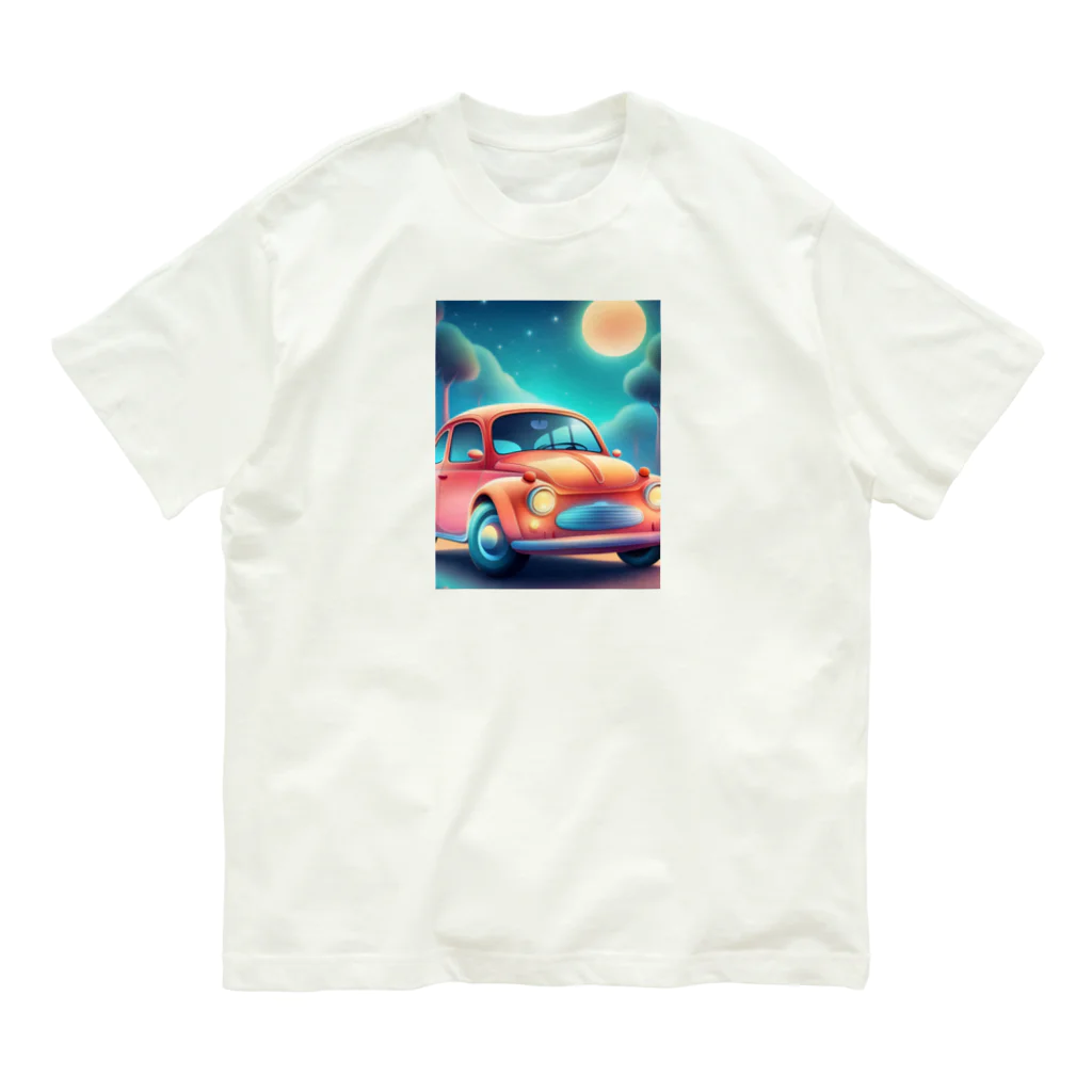 okagiの車 オーガニックコットンTシャツ