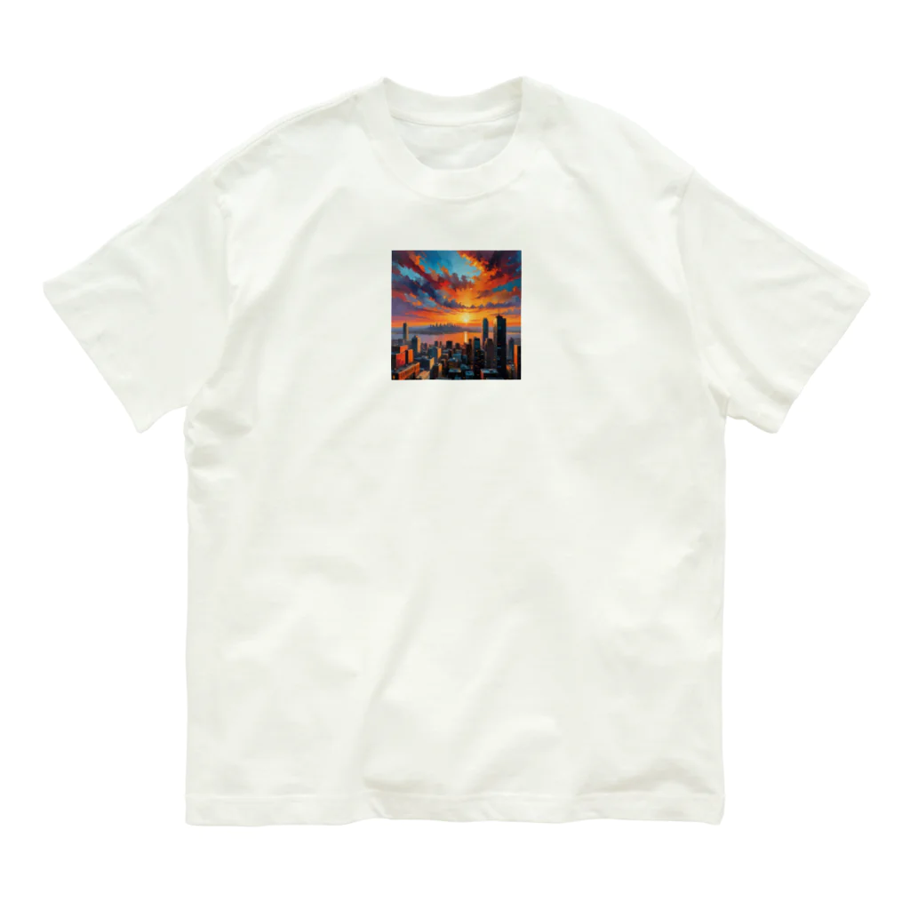 domdom_244663のサンセットシリーズ Organic Cotton T-Shirt