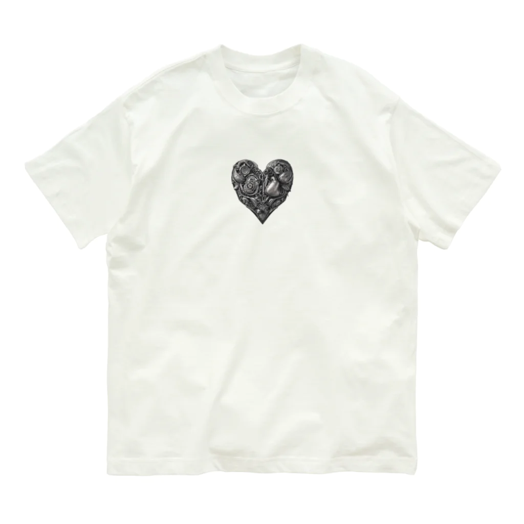 Stellar Companyのアイアンハート・ヒーロー Organic Cotton T-Shirt