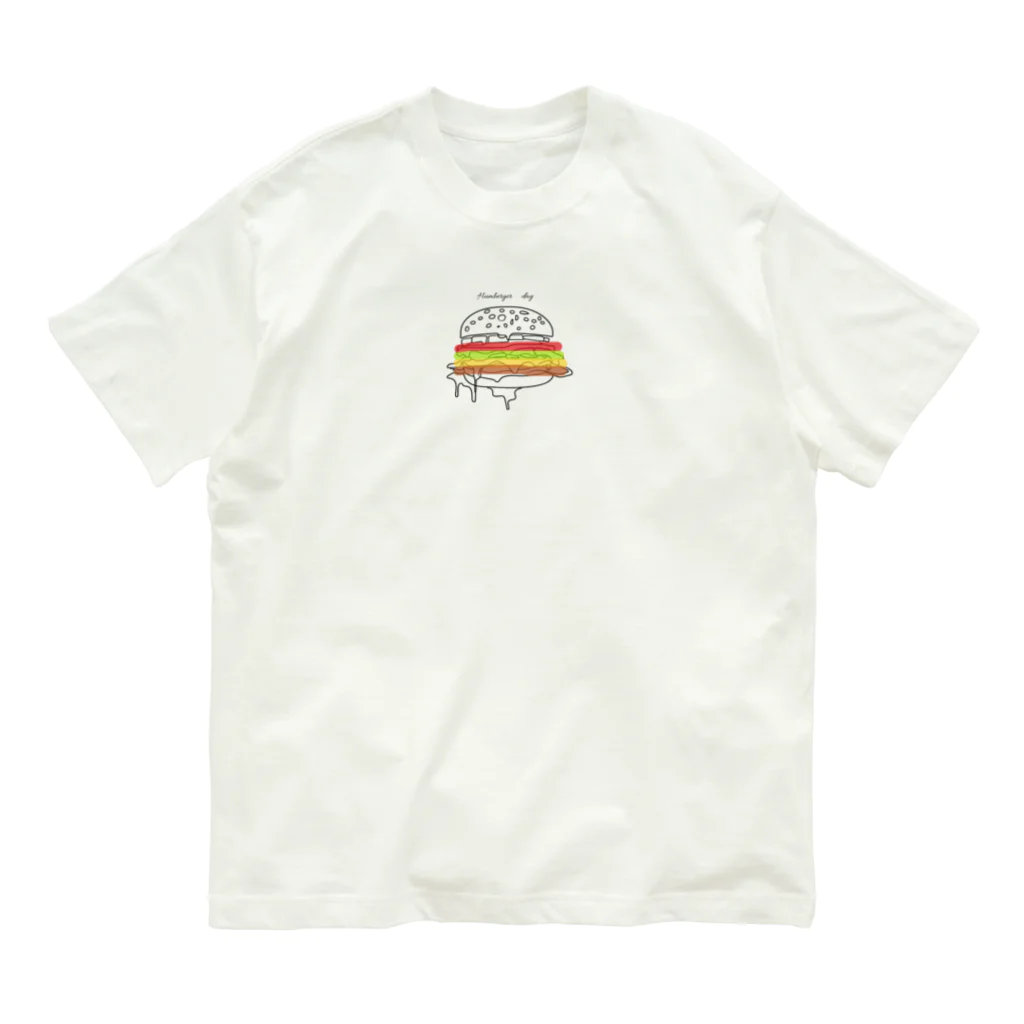 A-KdesignのHumberger day① オーガニックコットンTシャツ