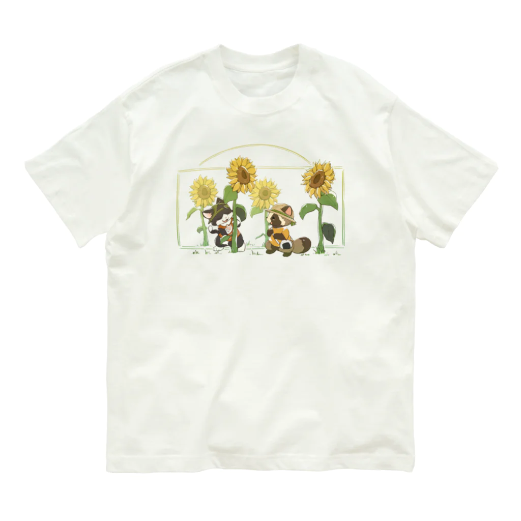 狸の遠吠えのやぁ。02 Organic Cotton T-Shirt