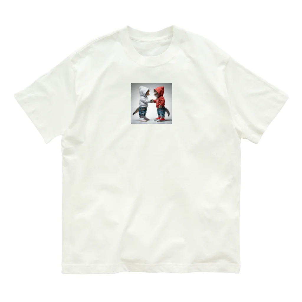 koumeiのライバル オーガニックコットンTシャツ