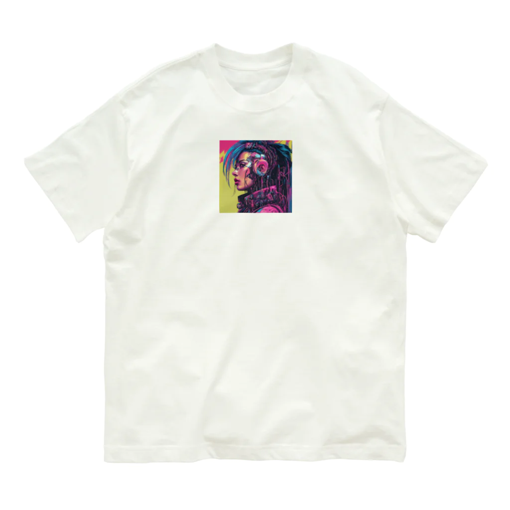 Appoのパンクガール Organic Cotton T-Shirt