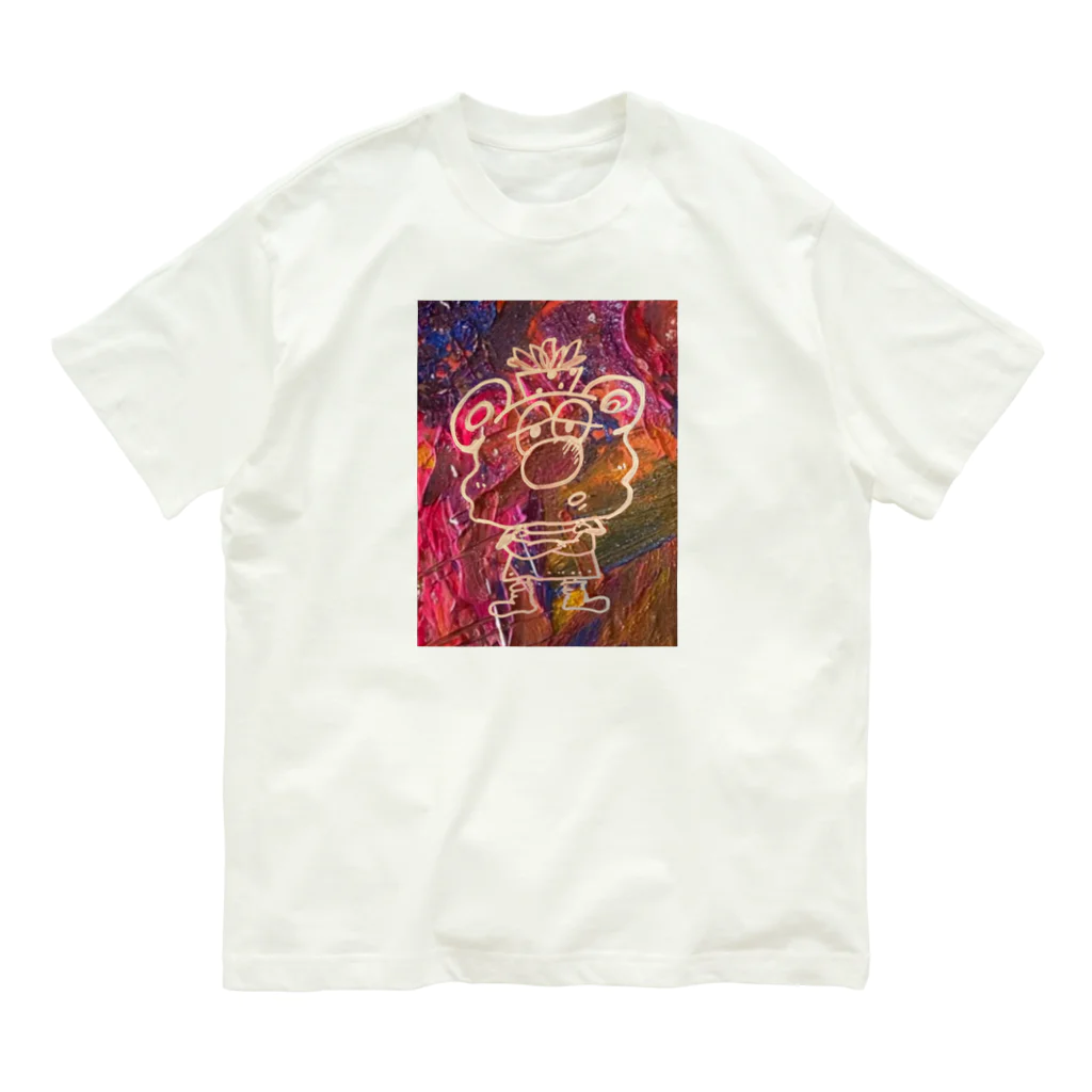 PAMのパムクマ アーティスティック オーガニックコットンTシャツ