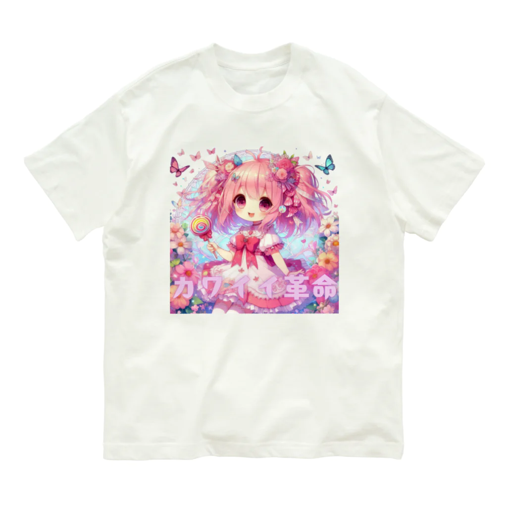 Samaleyのロリータ女の子　１２ オーガニックコットンTシャツ