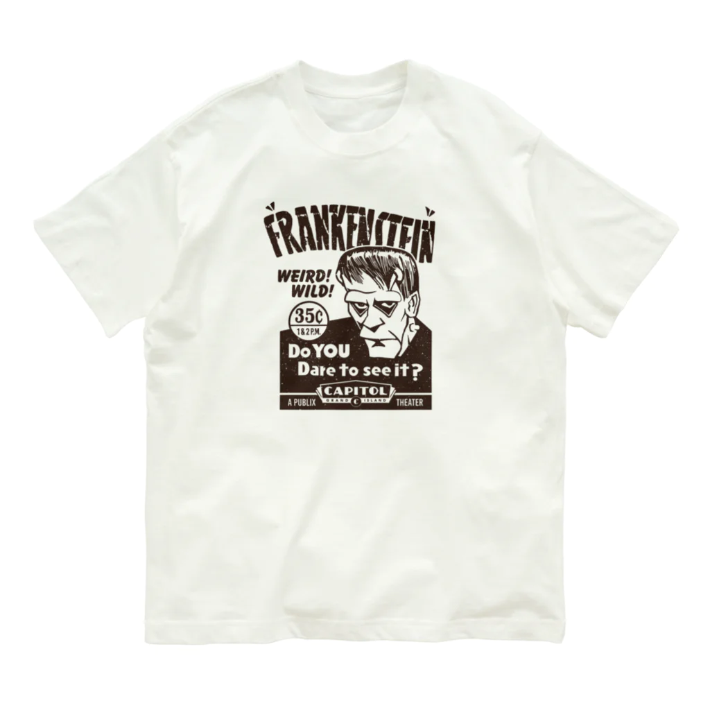 Bunny Robber GRPCのFRANKENSTEIN DISPLAY Organic Cotton T-Shirt