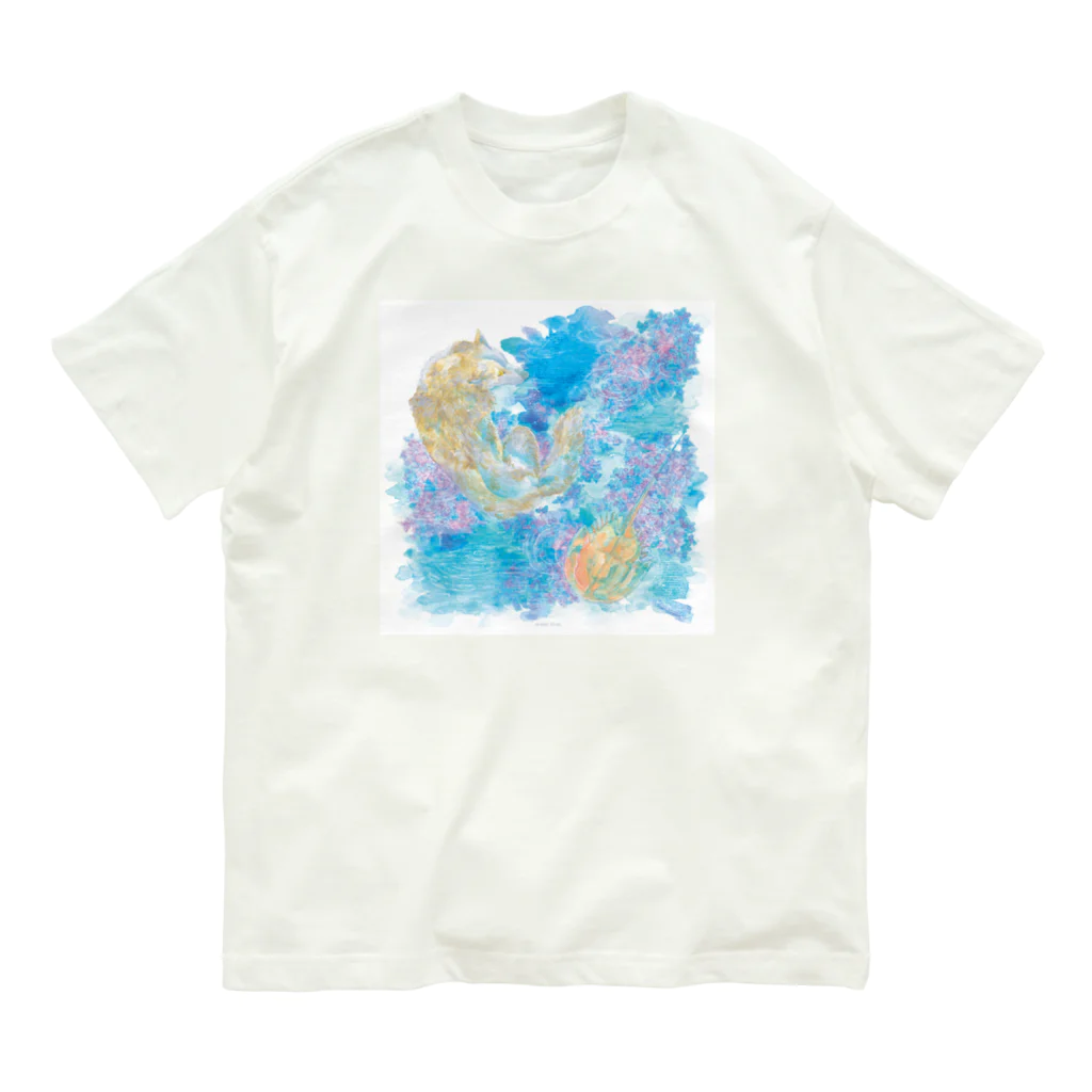 made blueのRAIN オーガニックコットンTシャツ