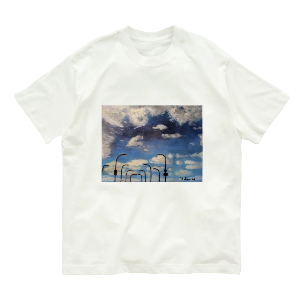 ♡ange♡の７月の空 Organic Cotton T-Shirt