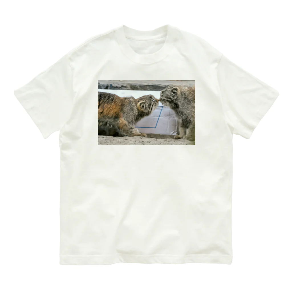 otocolobus manulの仲良しブラザーズ Organic Cotton T-Shirt