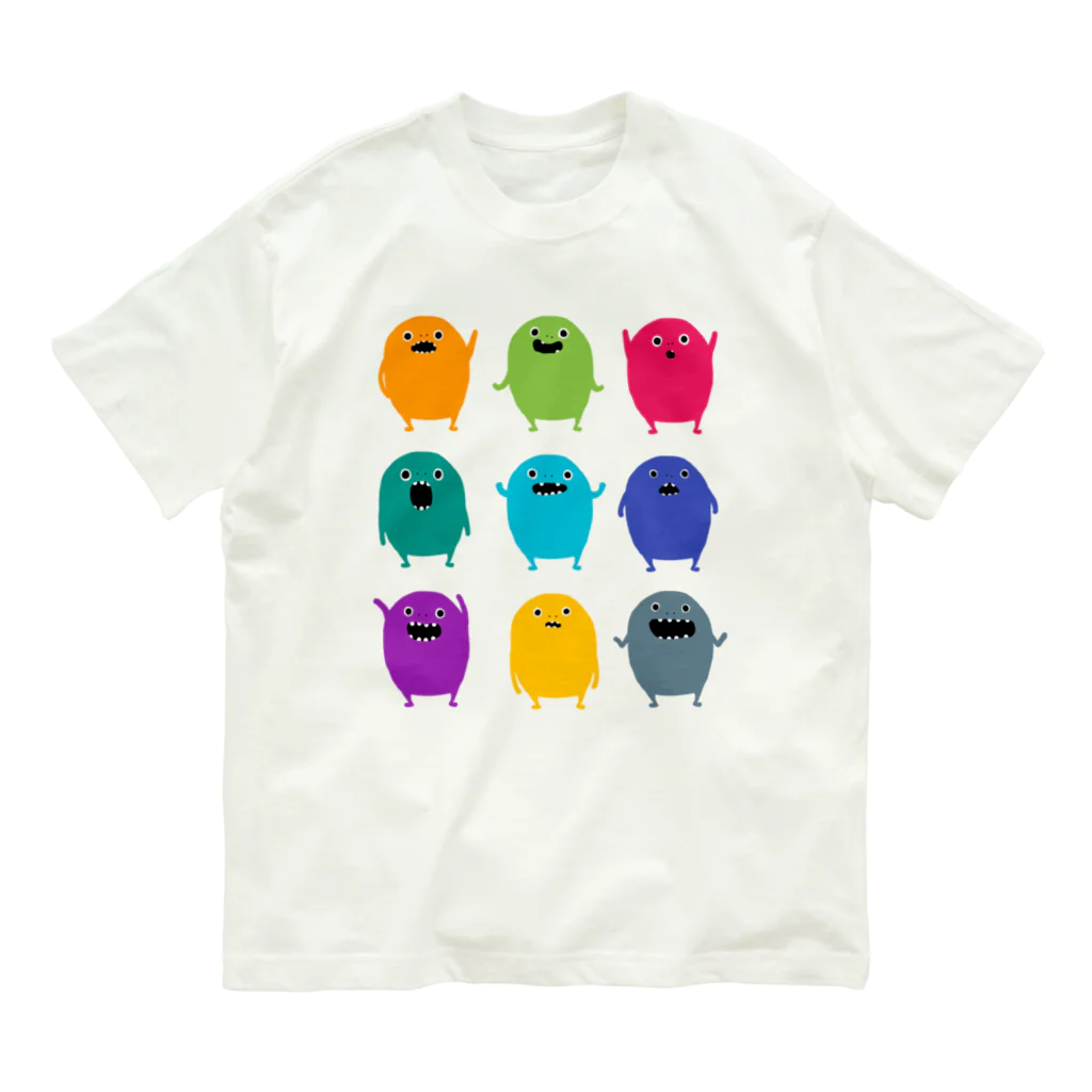 liliumのカラフルモンスター Organic Cotton T-Shirt