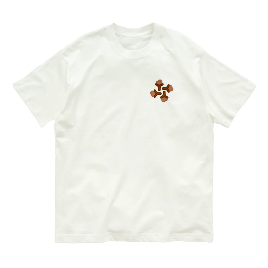 蛇口〆太のお店の丁香（クローブ） Organic Cotton T-Shirt