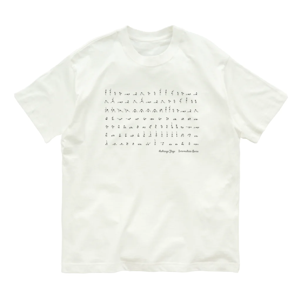 ヨガグッズ販売 YOGA LIFE sumsuunのIntermediate(ナチュラルカラー) Organic Cotton T-Shirt