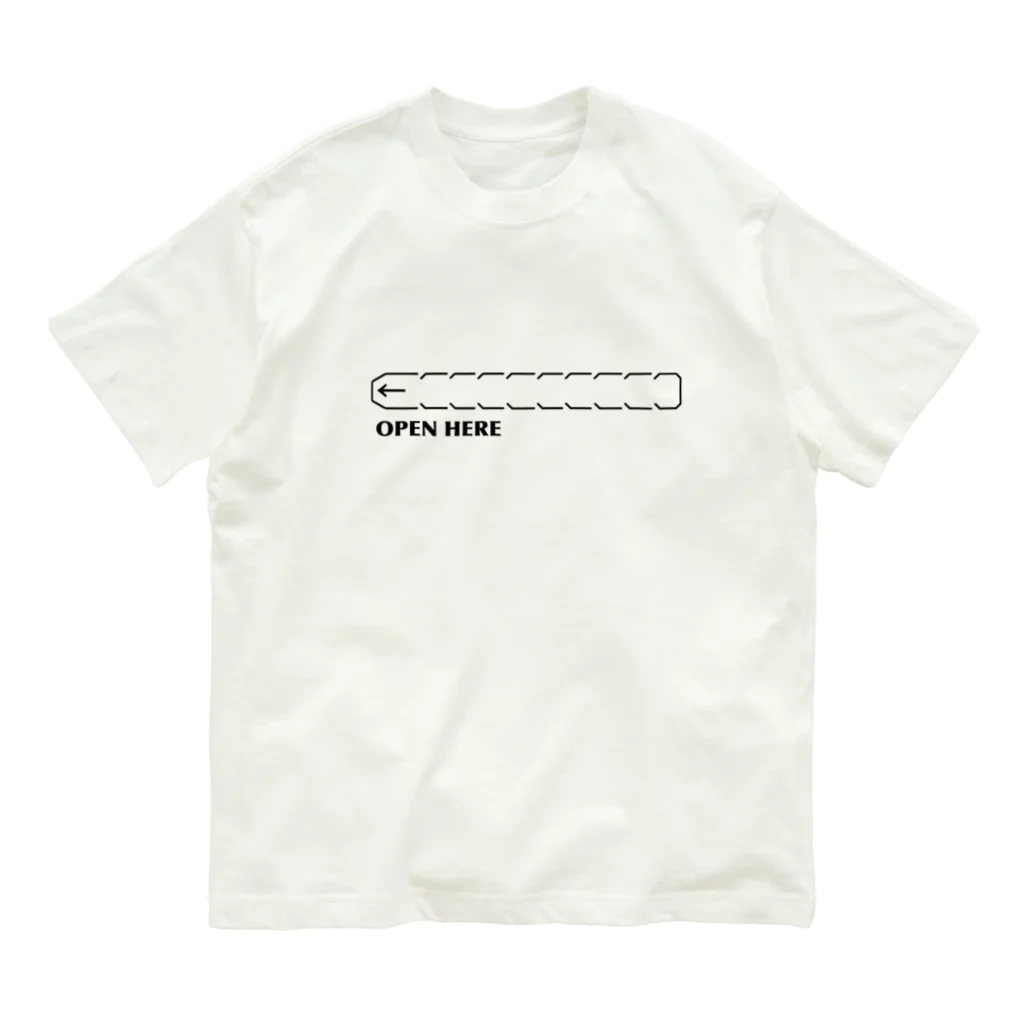 すとろべりーガムFactoryのここから開けてください Organic Cotton T-Shirt