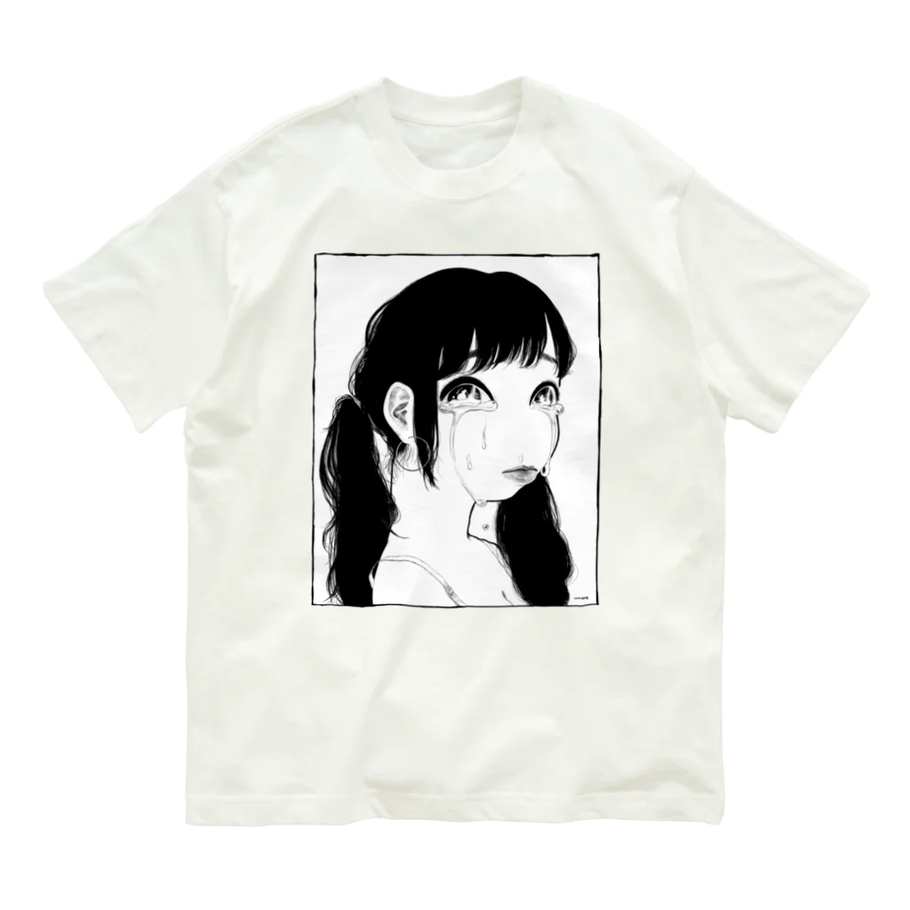 にくまん子のdounidemo Girl オーガニックコットンTシャツ