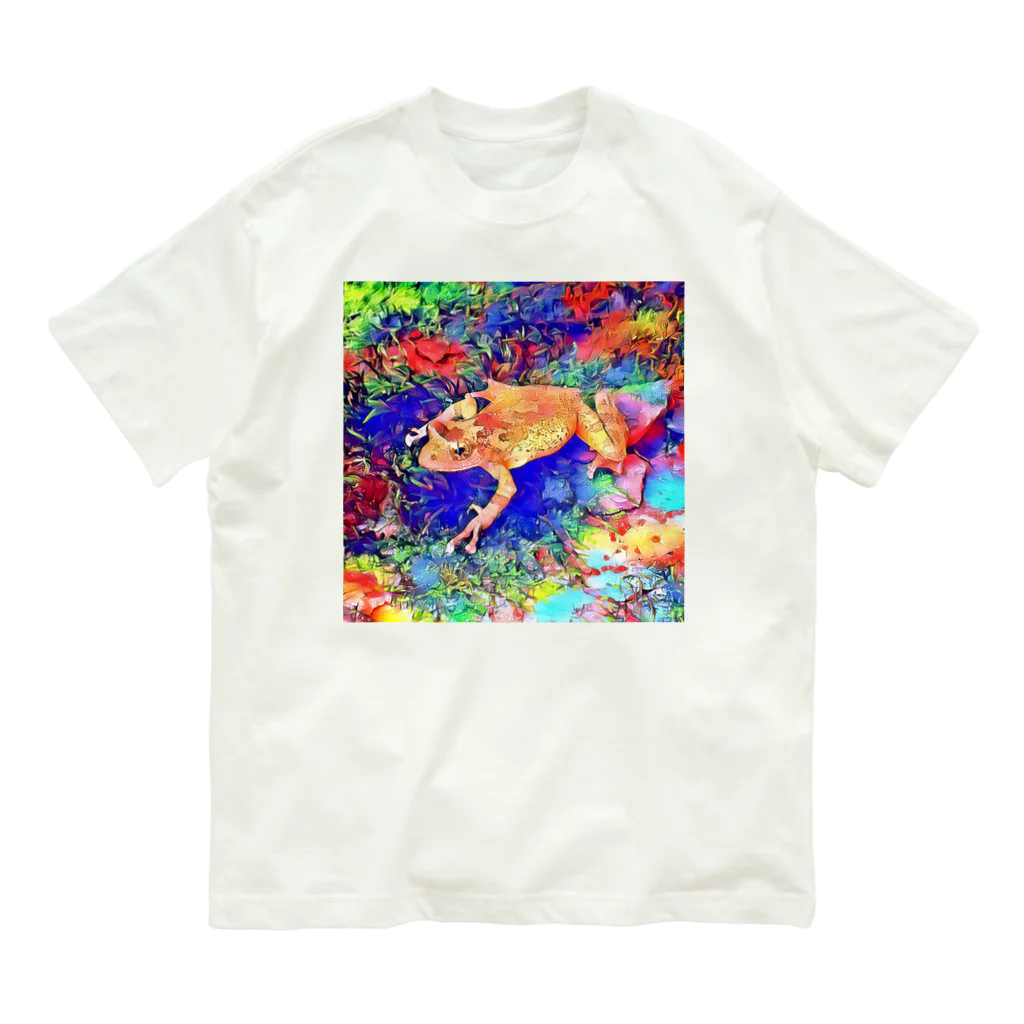 Fantastic FrogのFantastic Frog -Utopia Version- Organic Cotton T-Shirt