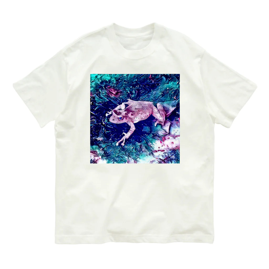 Fantastic FrogのFantastic Frog -Wild Version- Organic Cotton T-Shirt