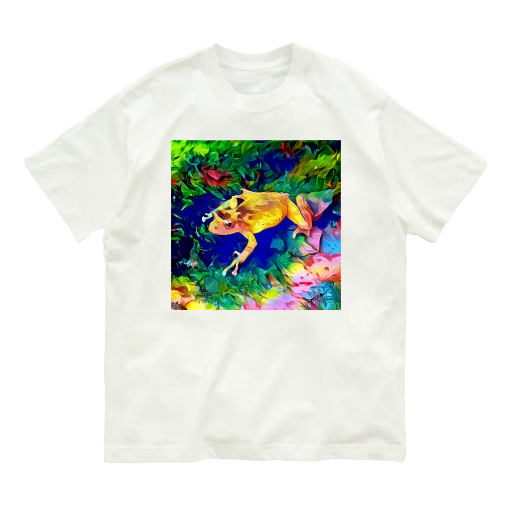 Fantastic FrogのFantastic Frog -Bright Version- Organic Cotton T-Shirt