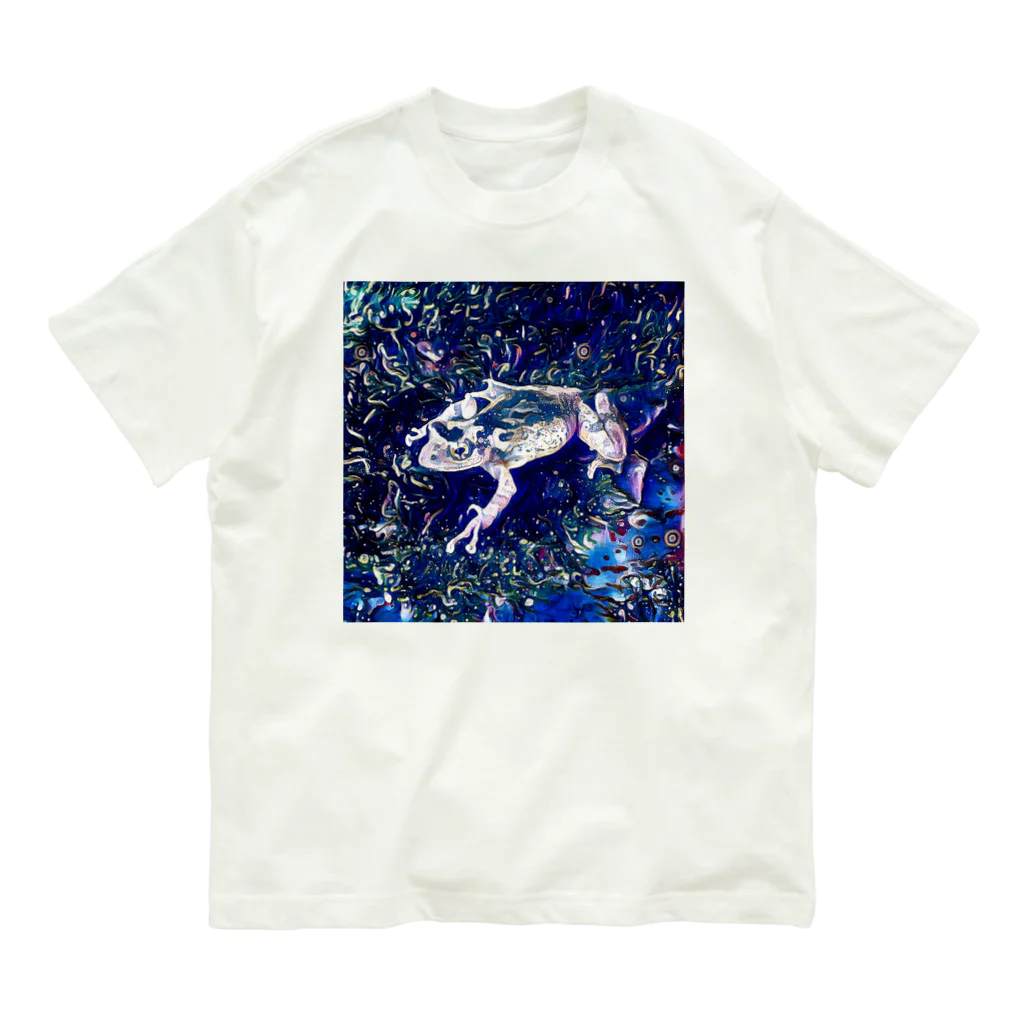 Fantastic FrogのFantastic Frog -Cosmos Version- Organic Cotton T-Shirt