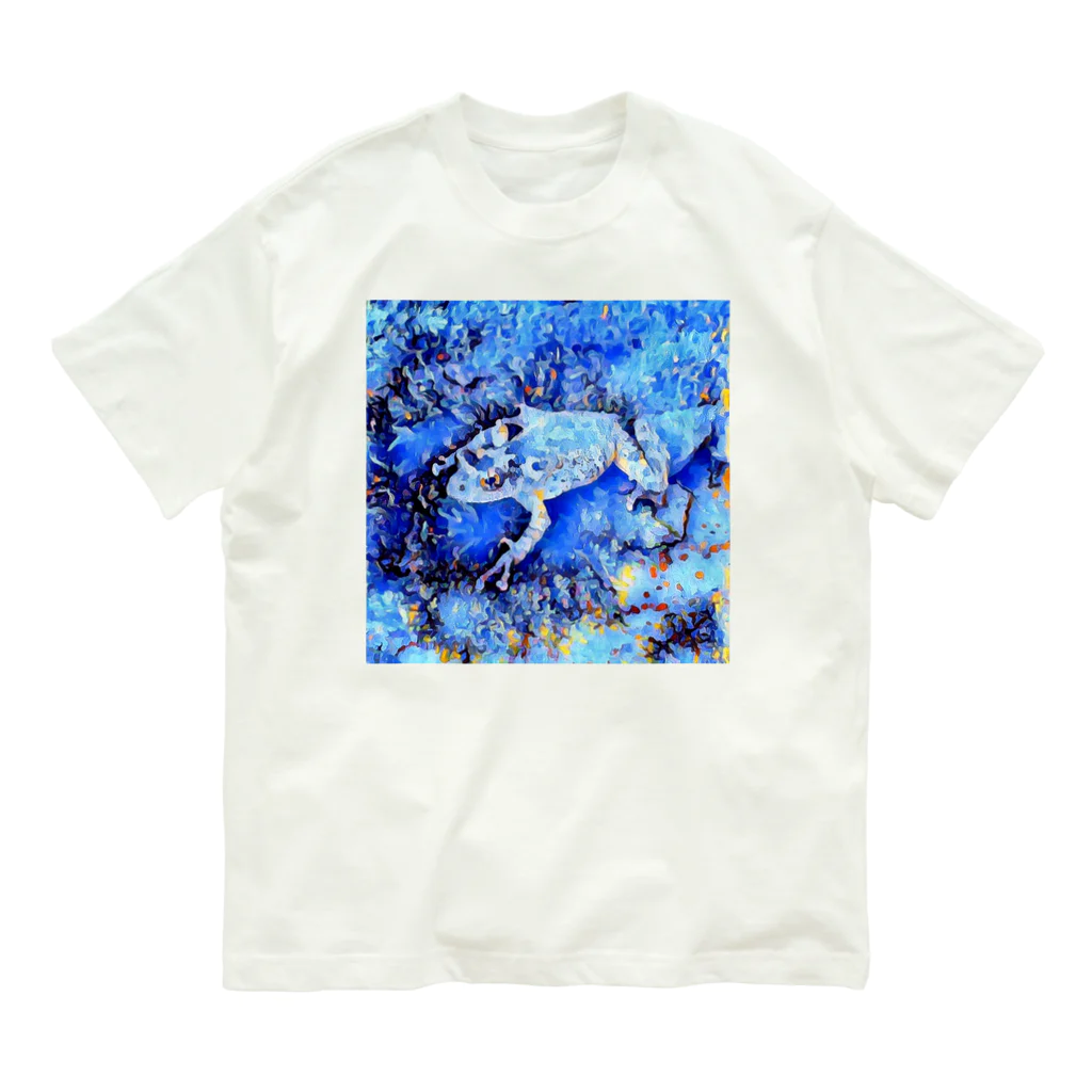 Fantastic FrogのFantastic Frog -Frozen Version- Organic Cotton T-Shirt