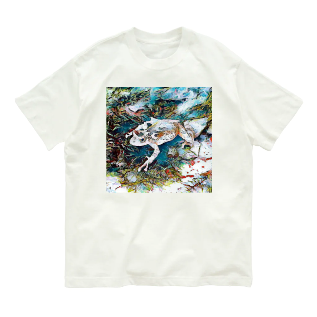 Fantastic FrogのFantastic Frog -Coolness Version- オーガニックコットンTシャツ