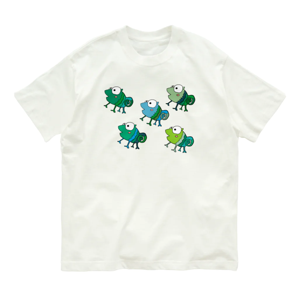 ぺけ丸のカメレオンブラザーズ Organic Cotton T-Shirt