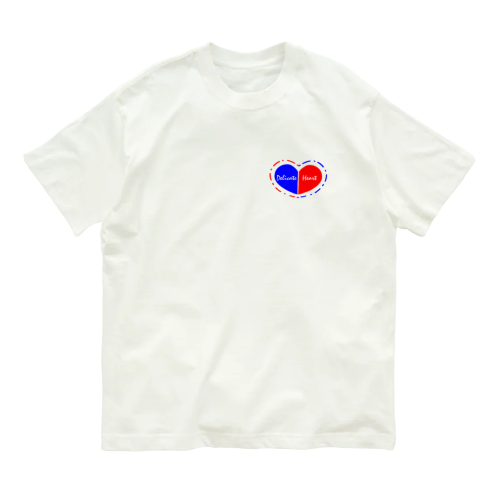 kazukiboxの繊細な心臓 Organic Cotton T-Shirt