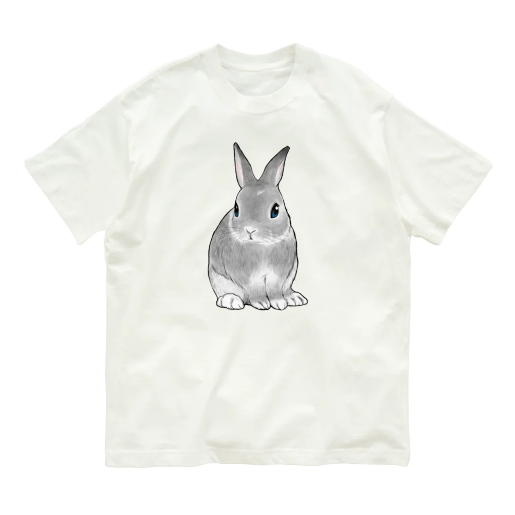 Mock’n Rollのうさぎのモック オーガニックコットンTシャツ