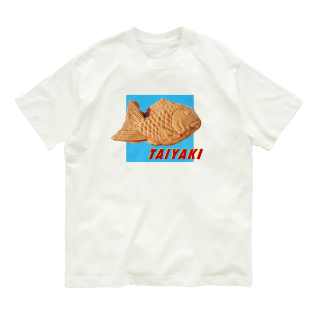 うさぎちゃんアイランドのTAIYAKI Organic Cotton T-Shirt