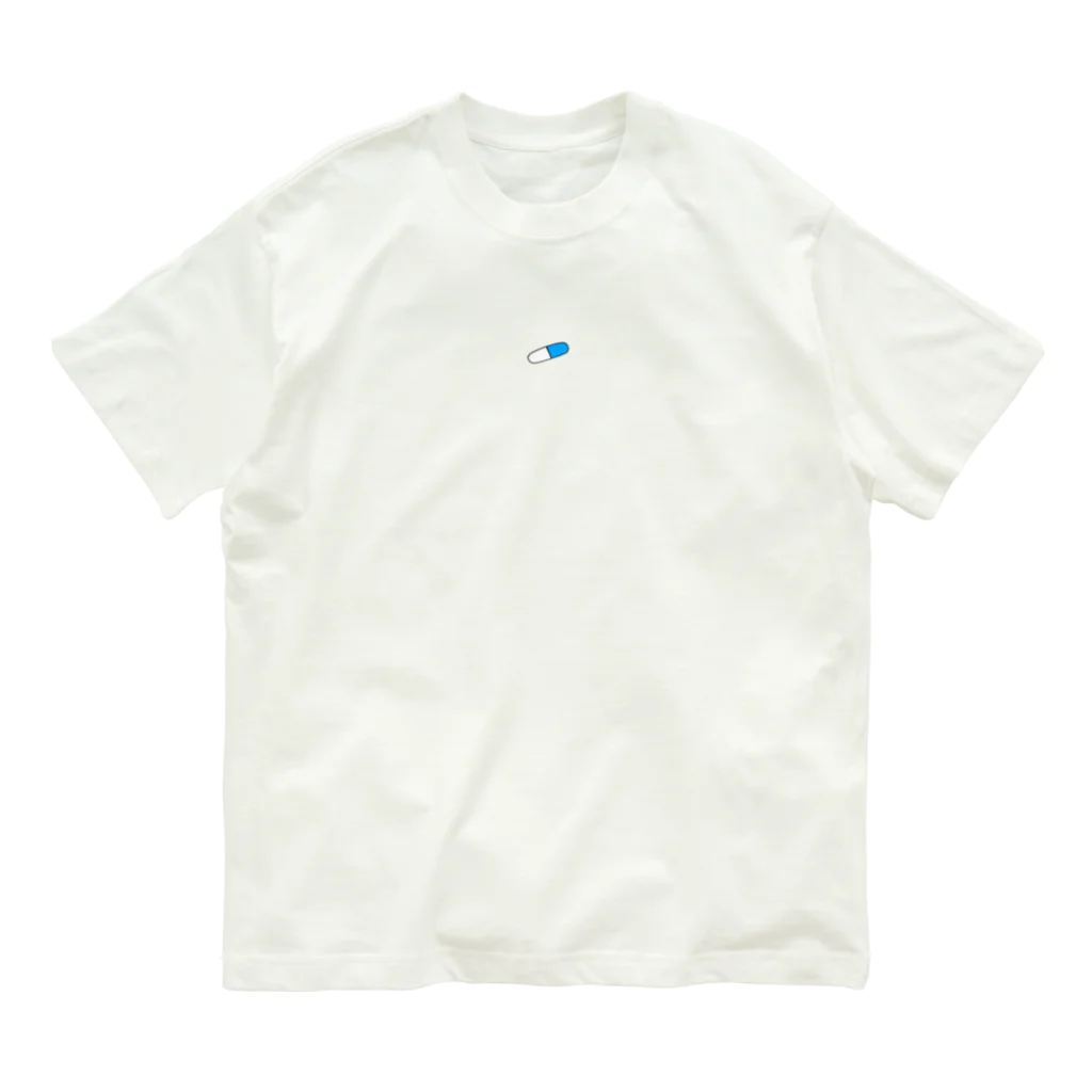 ぶるーのアトモキセチン（青白） Organic Cotton T-Shirt