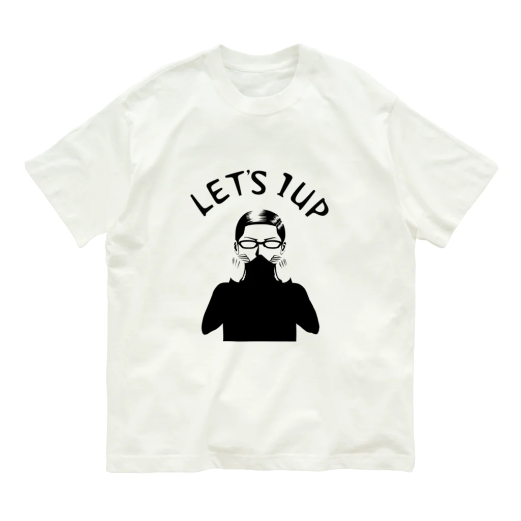 locus-loquaxのLET'S 1UP Organic Cotton T-Shirt