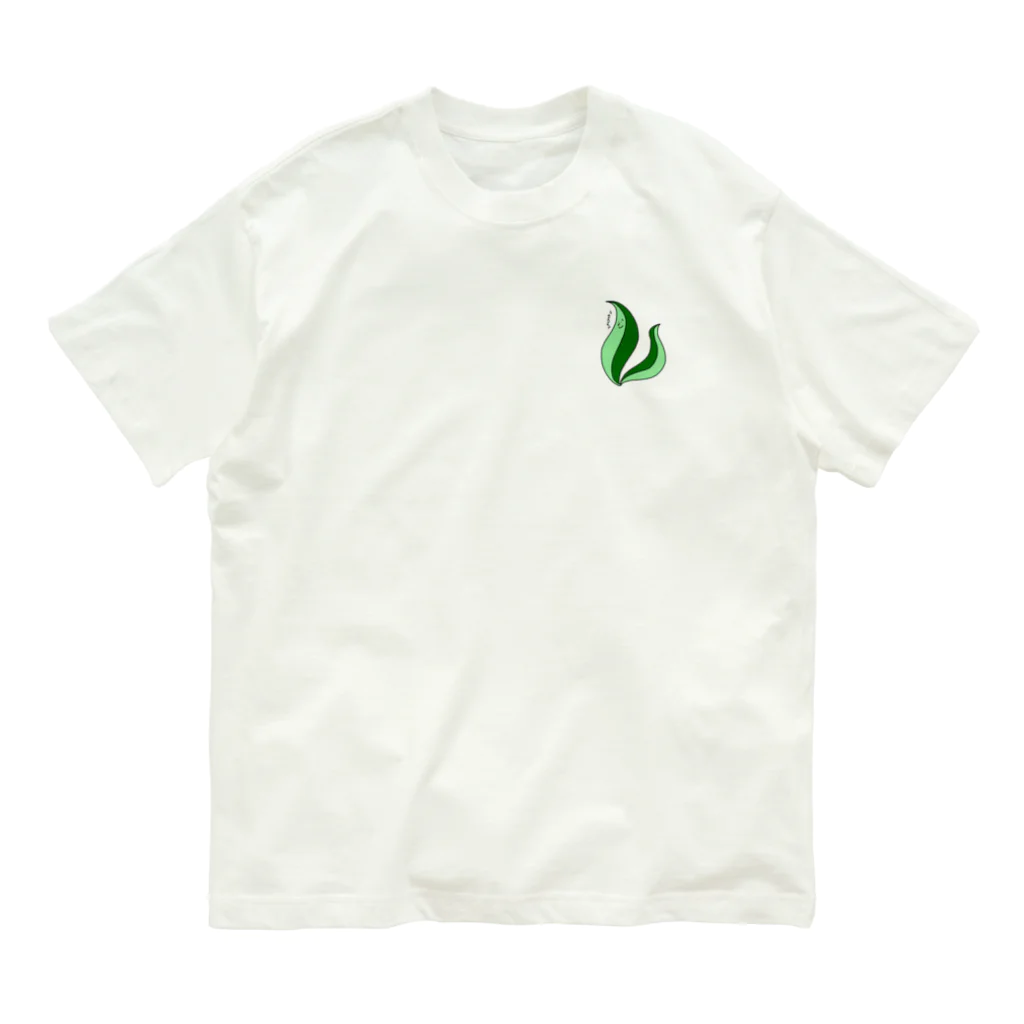 ばびゅんまるのわかめさん Organic Cotton T-Shirt