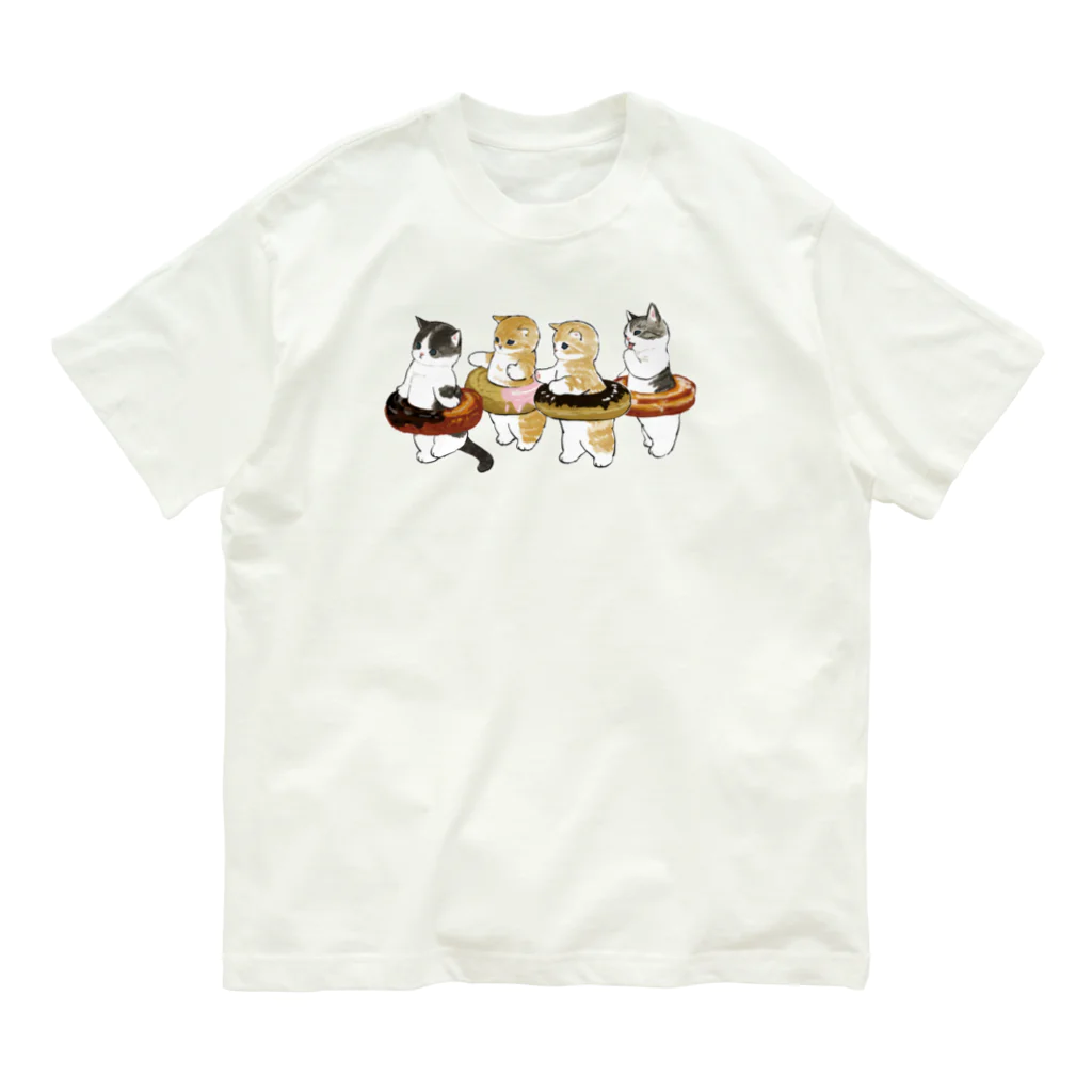 mofusandのドーナッツにゃん Organic Cotton T-Shirt