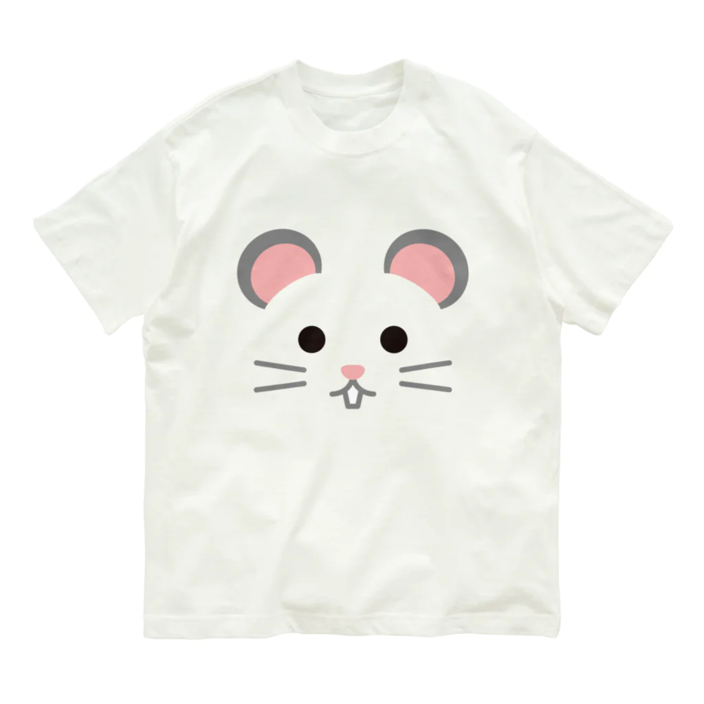 フォーヴァの干支アップ-子-animal up-アニマルアップ- オーガニックコットンTシャツ