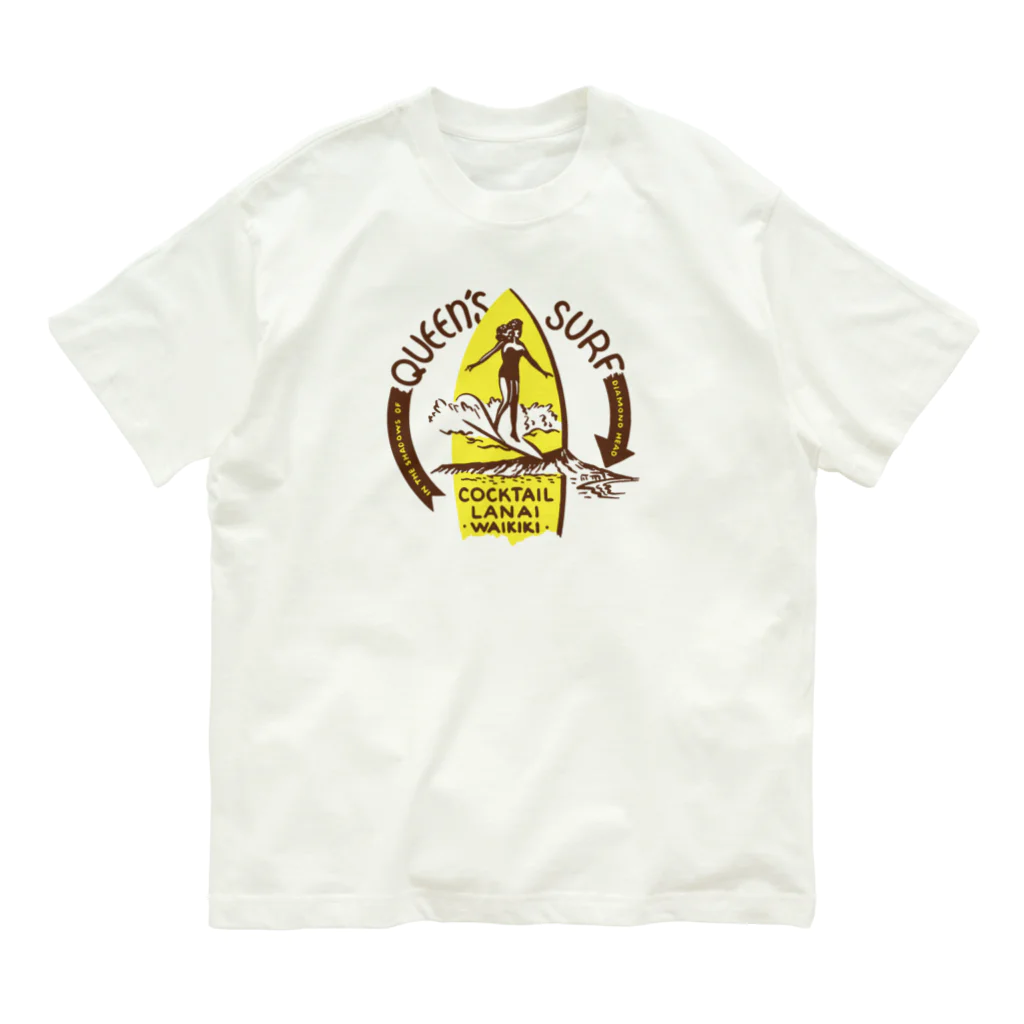 Bunny Robber GRPCのQUEEN'S SURF オーガニックコットンTシャツ