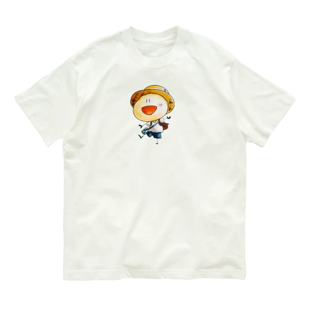 やなおのにこまるくんグッズ オーガニックコットンTシャツ