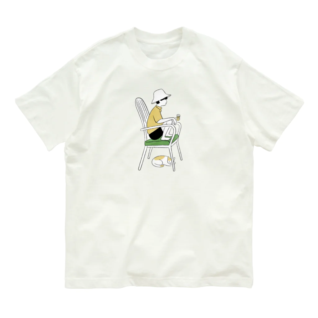 oyasmurの昼をふかやして(原案) オーガニックコットンTシャツ