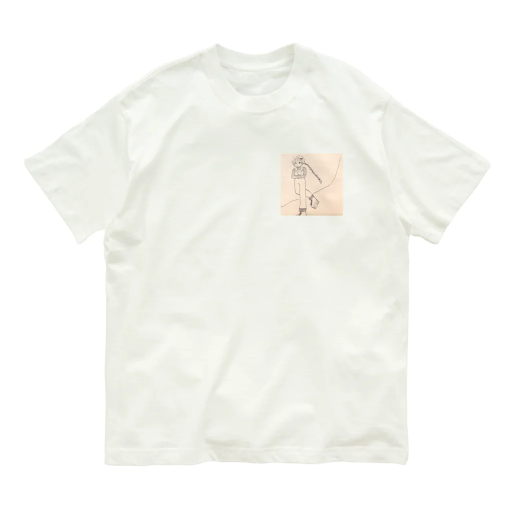 まりんのアイススケート⛸少女 Organic Cotton T-Shirt