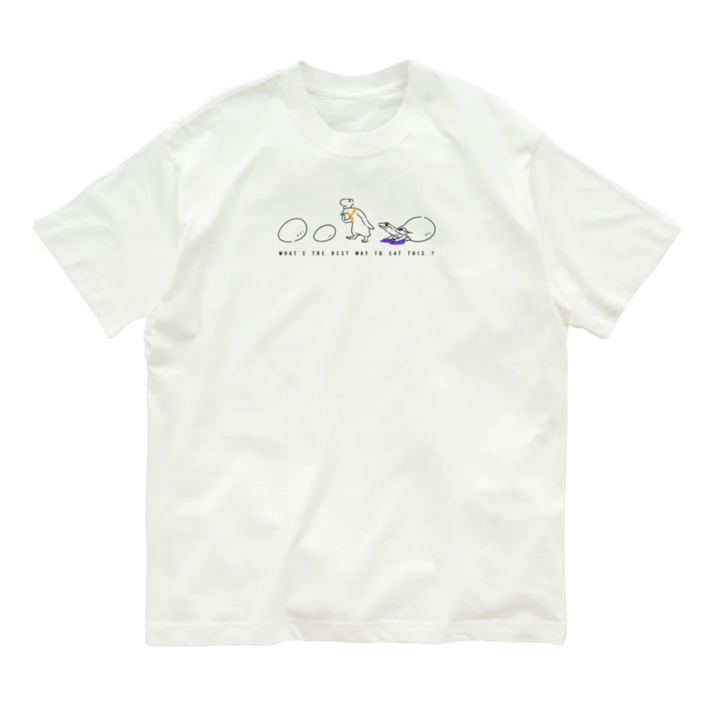 ナイロドノのたまごとペンギンとカナヘビ Organic Cotton T-Shirt