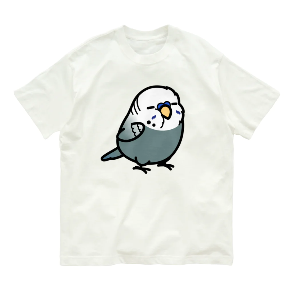 Cody the LovebirdのChubby Bird 大型セキセイインコ オーガニックコットンTシャツ